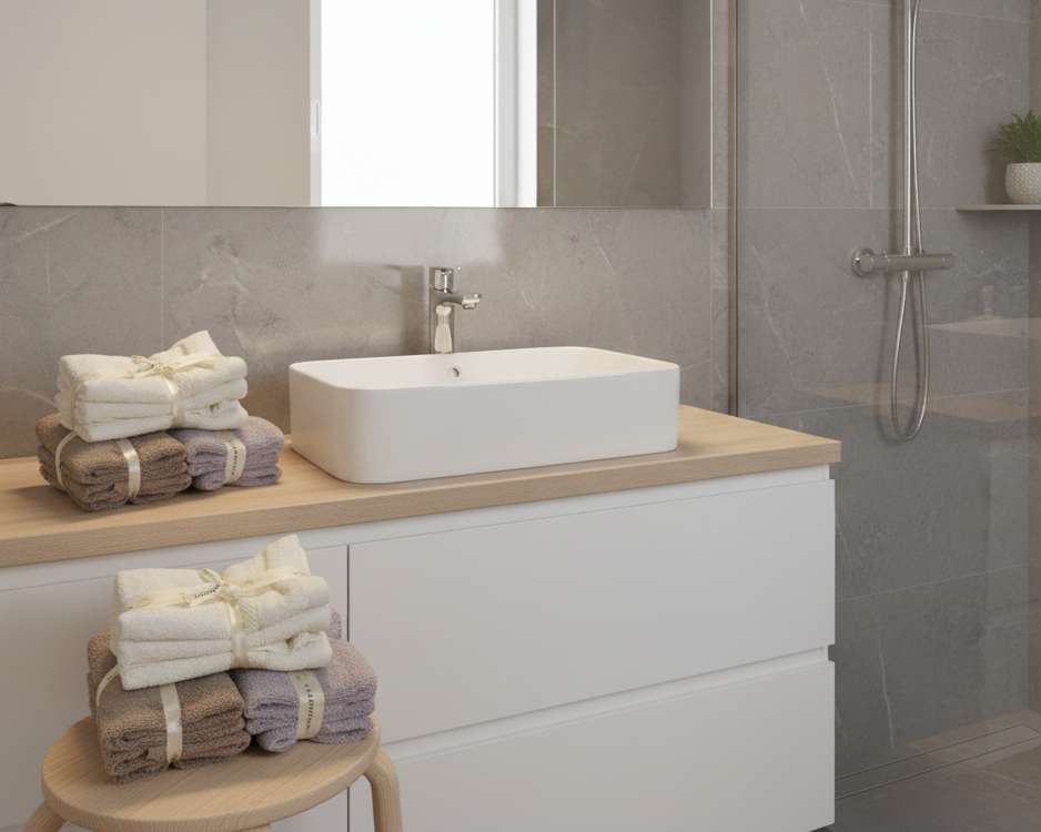 3-Piece Hand Towel Set – Soft & Absorbent