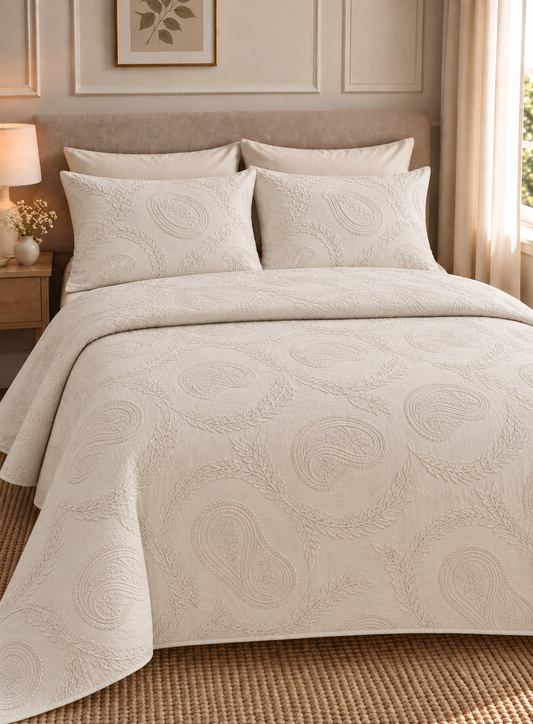 Bridal Bed Cover – Elegant Design