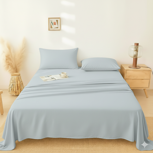 Flat Bedsheet – Plain & Elegant