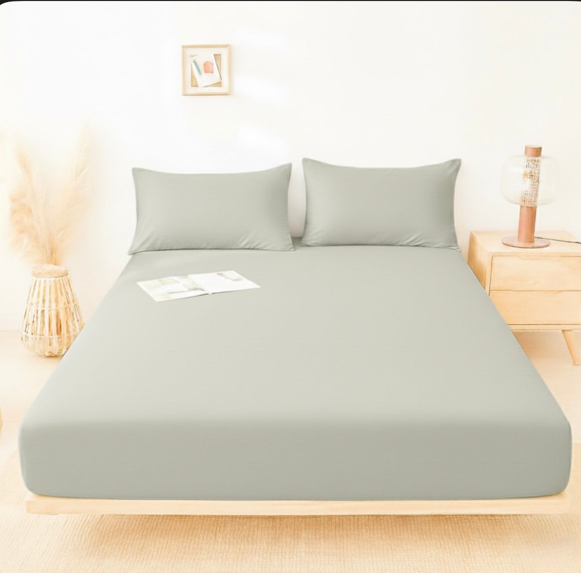 Fitted Bedsheet – Plain & Elegant