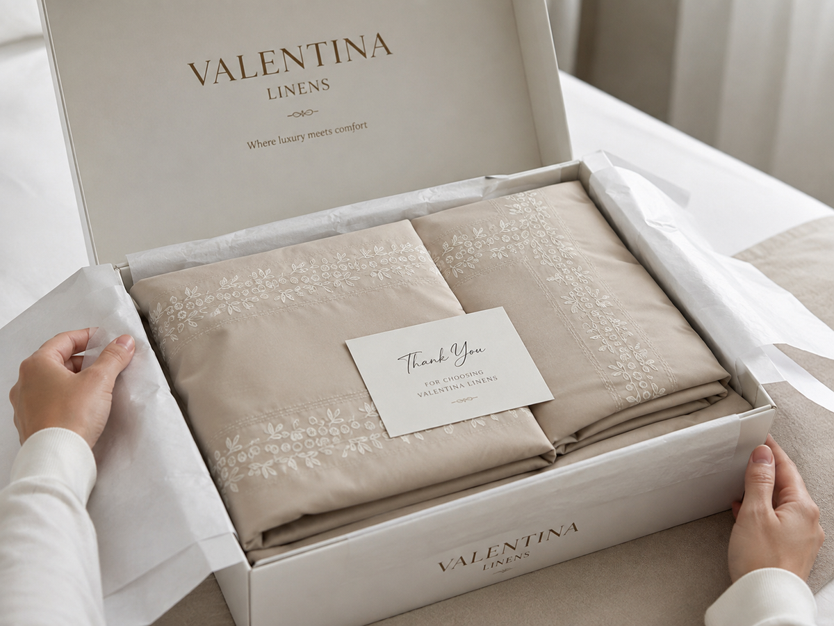 Embroidered Pillowcases – Elegant & Stylish