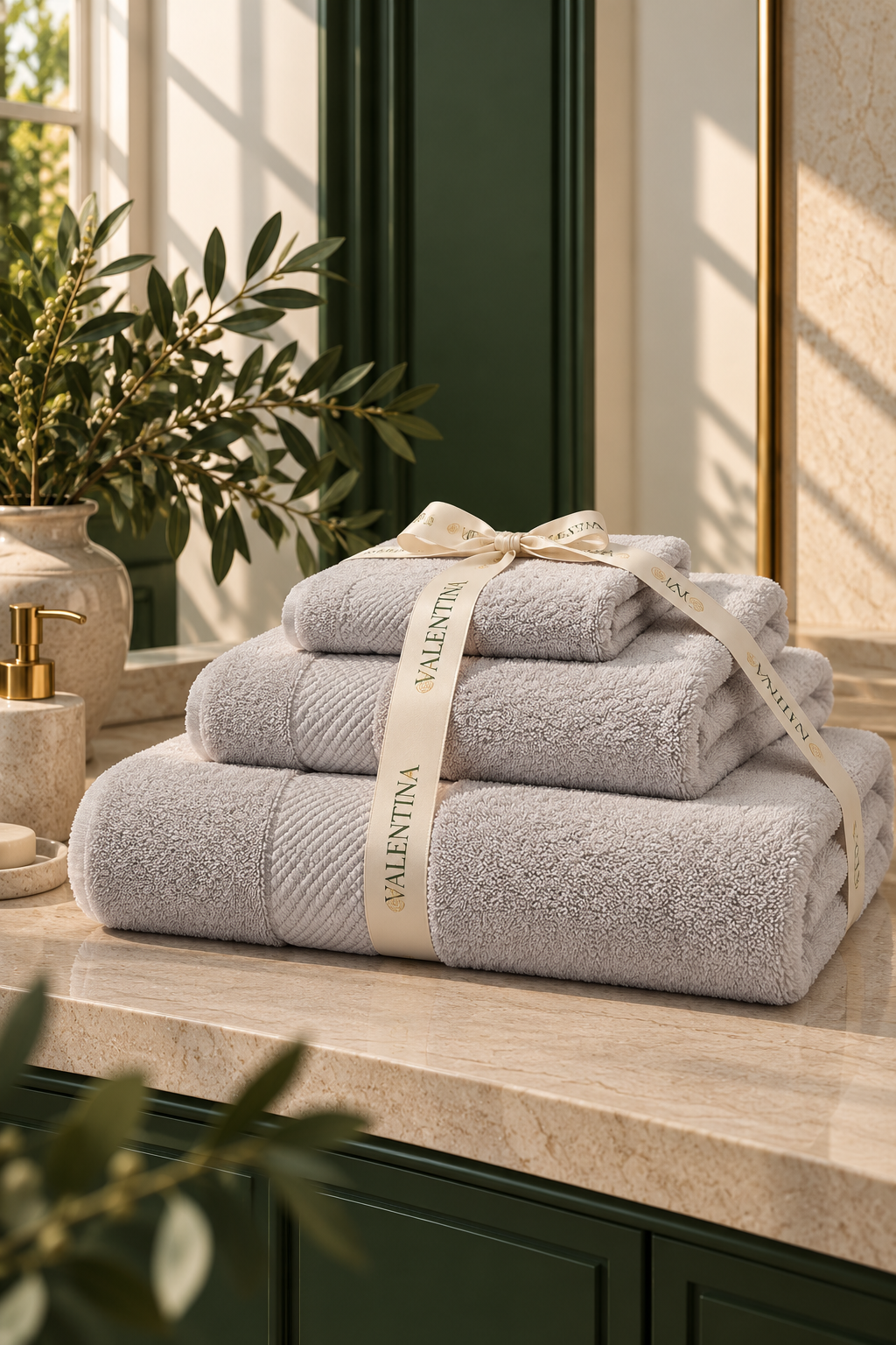 3-Piece Towel Set – Soft, Absorbent & Luxurious Comfort