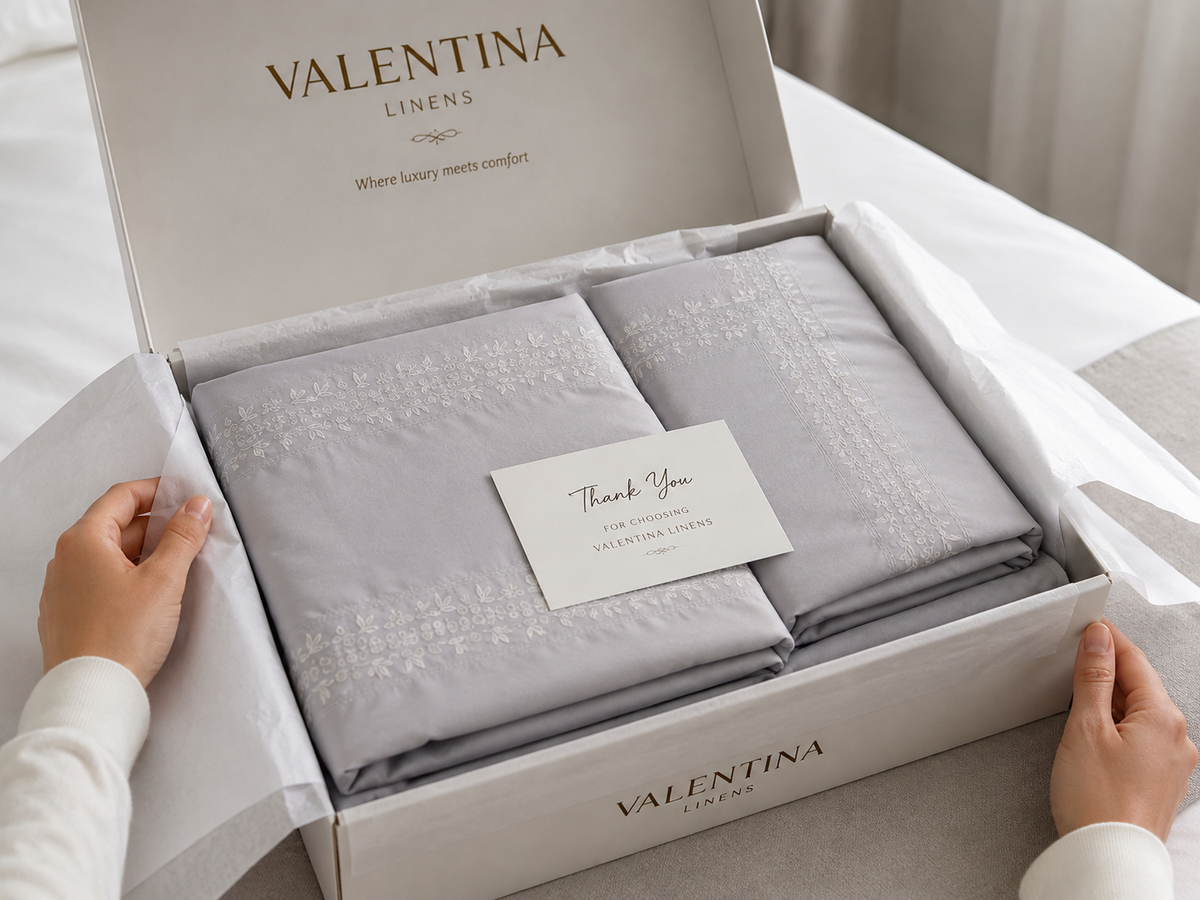 Embroidered Pillowcases – Elegant & Stylish