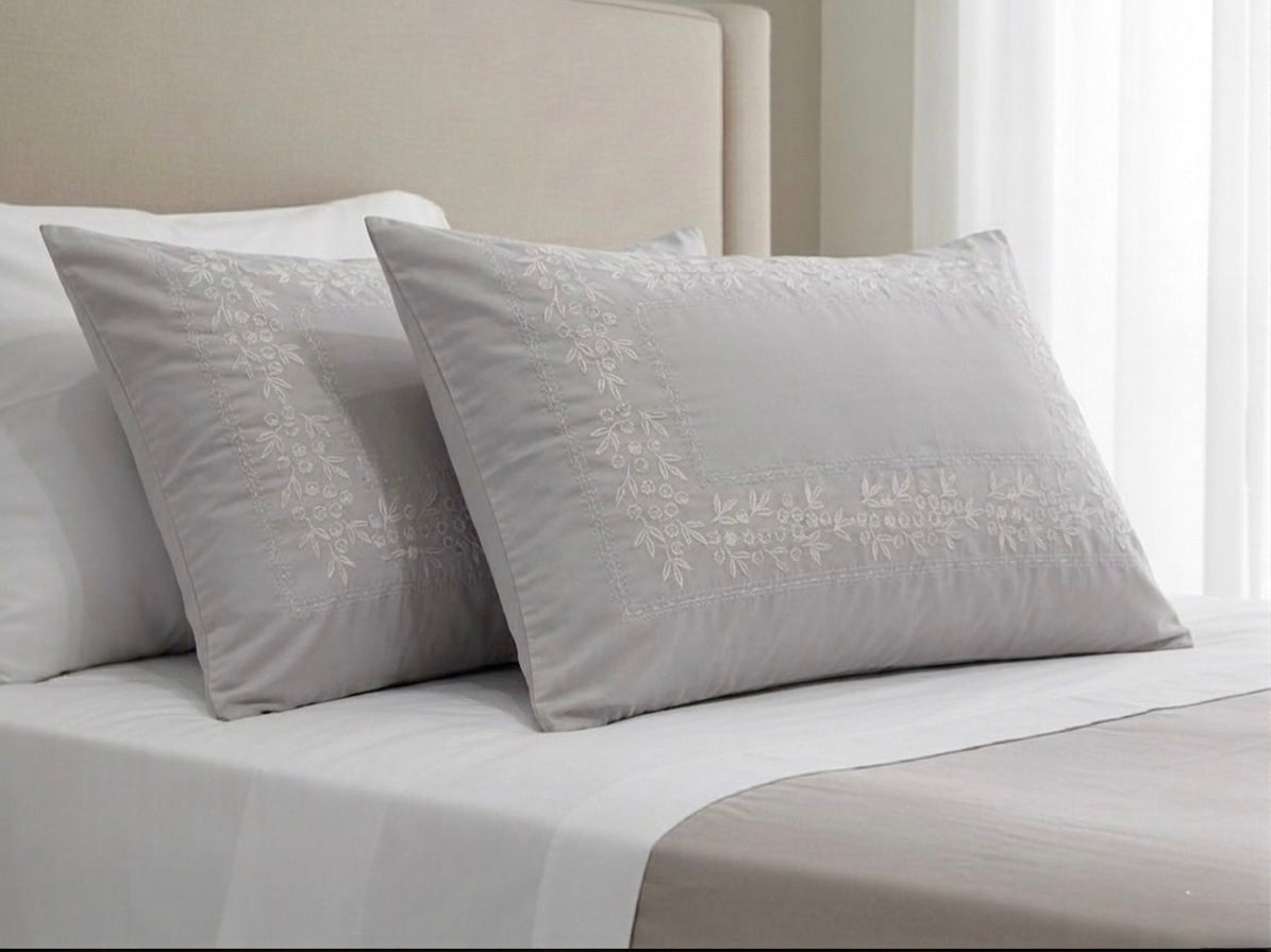Embroidered Pillowcases – Elegant & Stylish
