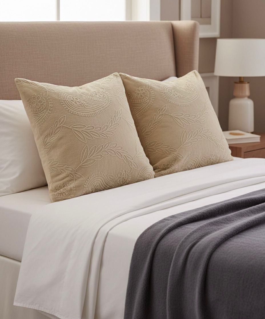 Bridal Bed Cover – Elegant Design