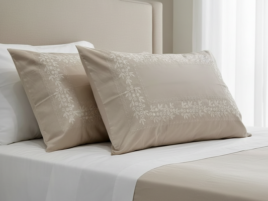 Embroidered Pillowcases – Elegant & Stylish
